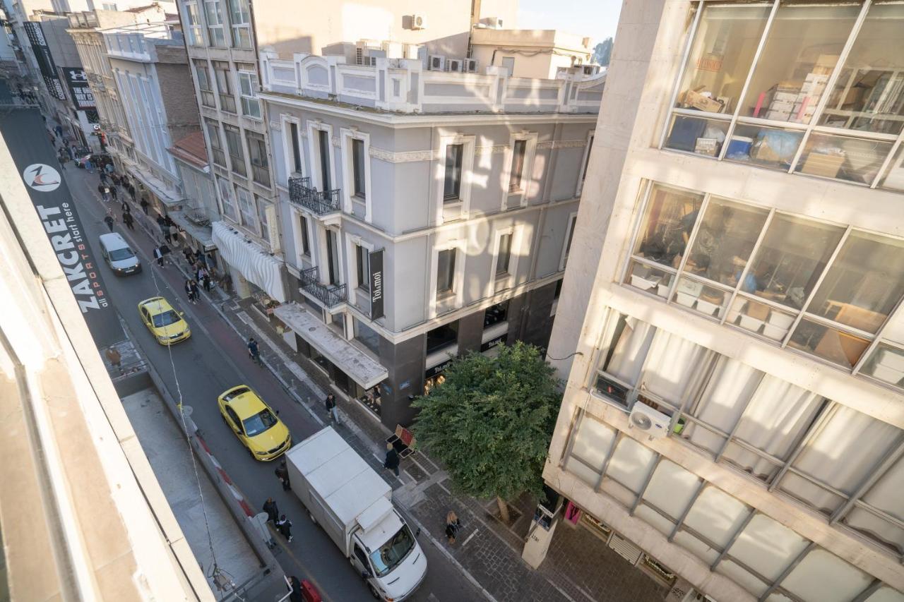 Monastiraki Metro Station Studio For 4 Persons Atenas Exterior foto